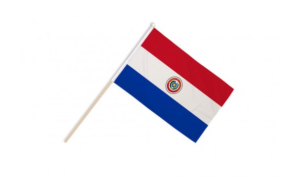 Paraguay Hand Flags